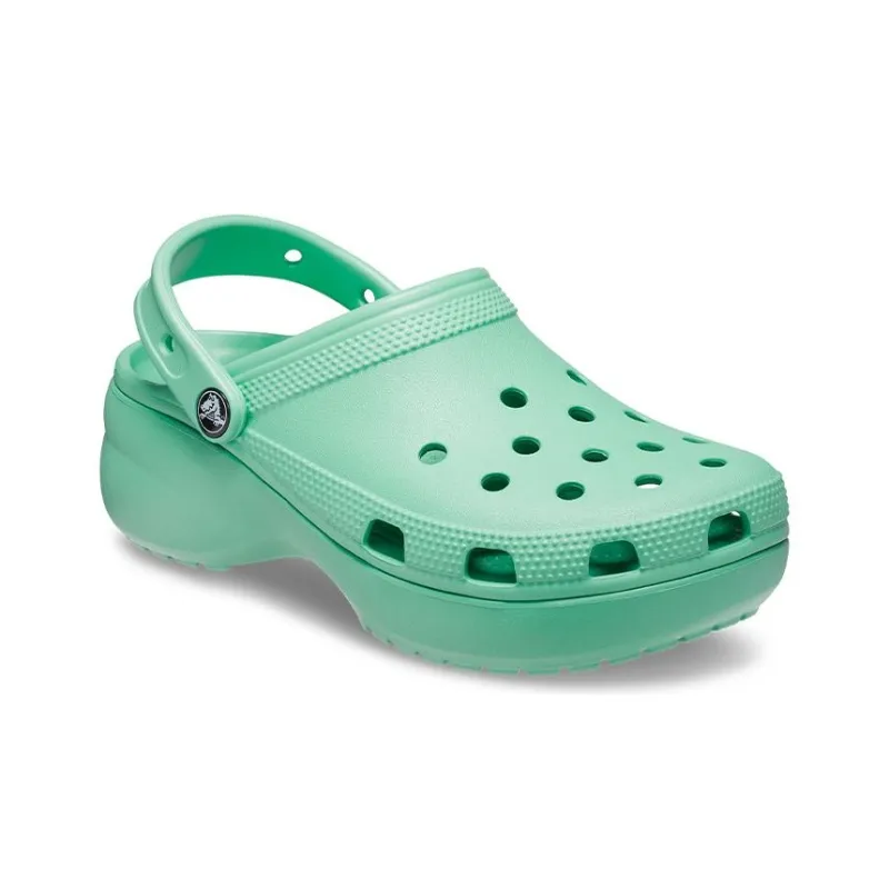 Crocs Classic Platform Clog Jade Stone Women's-2