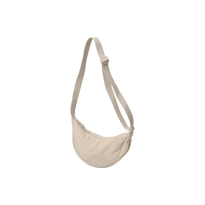 Boniu Nylon Dumpling Bag Shoulder Bag Crossbody Bag Small Size Women's Black-6