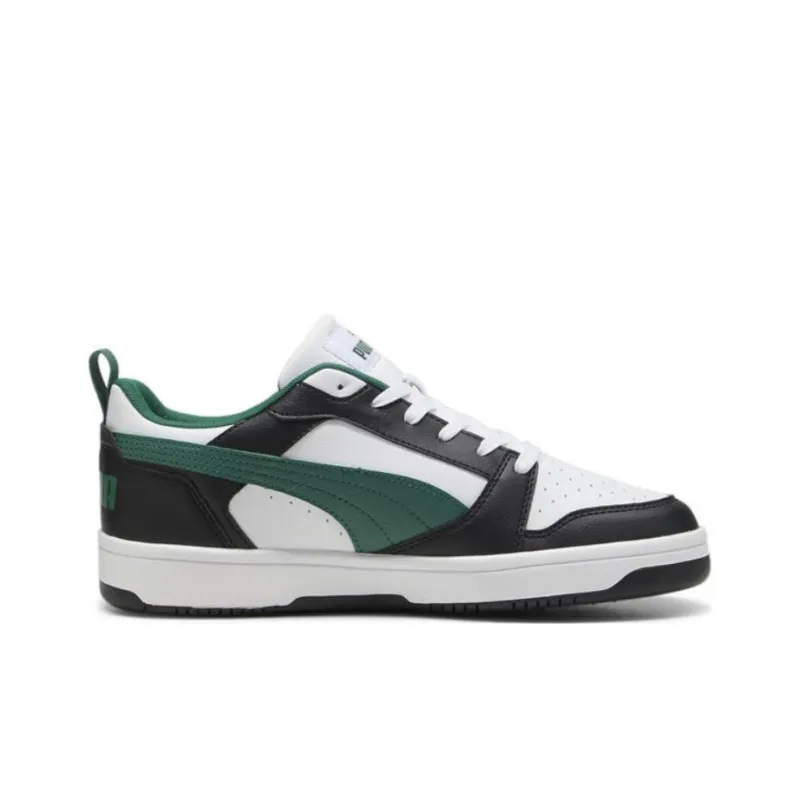 PUMA Rebound V6 Low 'White Black Green'-1