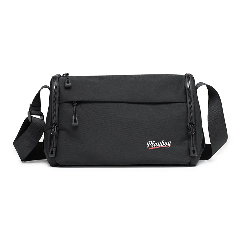 Playboy Fabric Crossbody Bag Men's-0