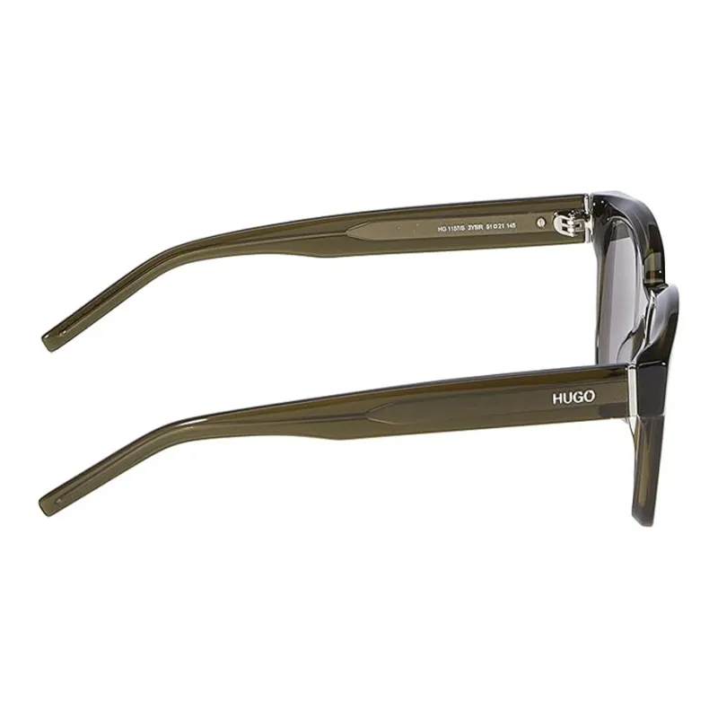 HUGO BOSS Acetate Square Sunglasses Men's Green-2