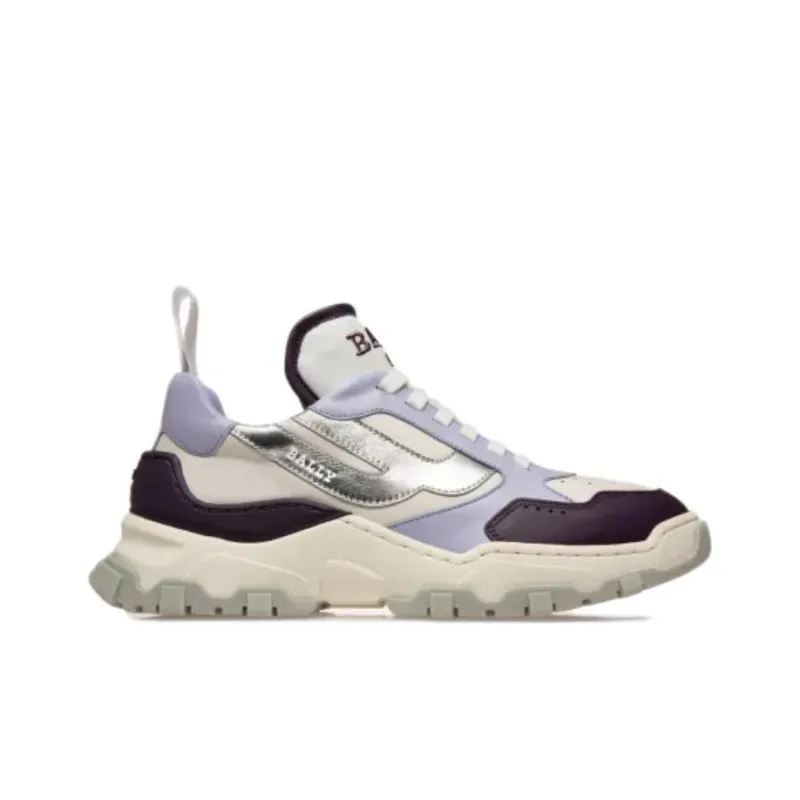 BALLY Holden Low Top Casual Shoes Women's Purple-1