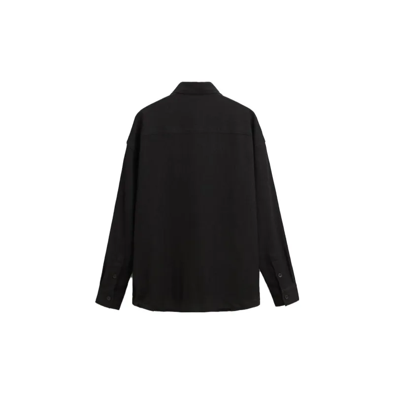 ZARA Shirts Men Black-1