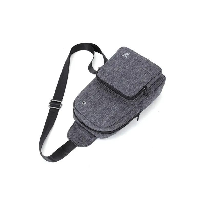 Playboy Cotton Linen Blend Sling Bag Men's-1