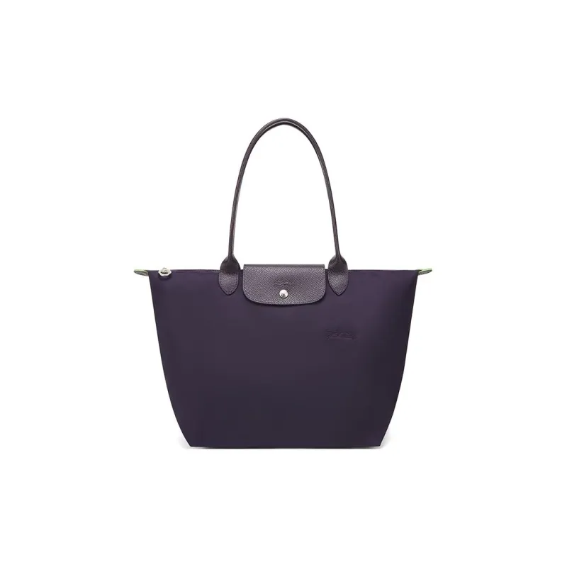 LONGCHAMP Fabric Dumpling Bag Handbag Shoulder Bag Women's Purple-0