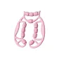 [Slimming Massage Body-Shaping]Upgraded 12 Wheels/Leg Circumference Adjustable/Depth Massage-Pink