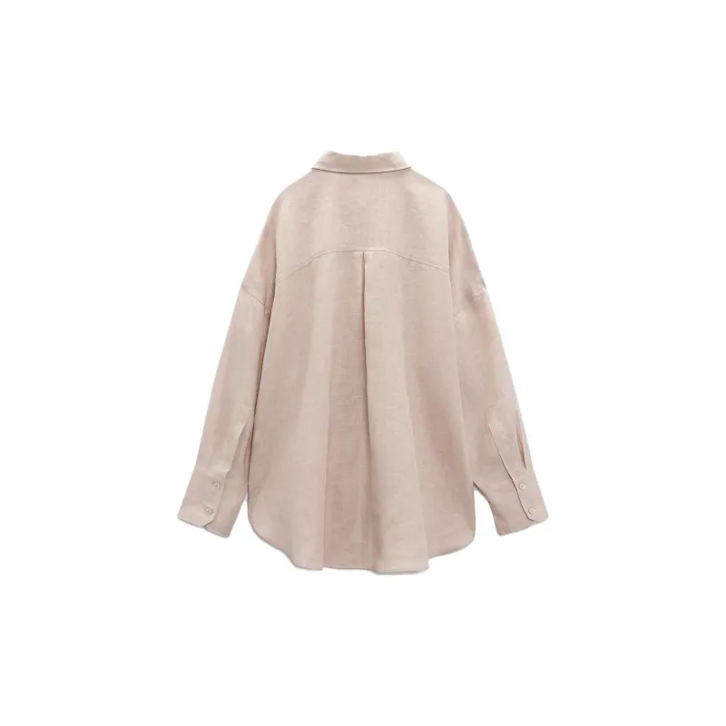 ZARA Shirts Women's Light Pink-1