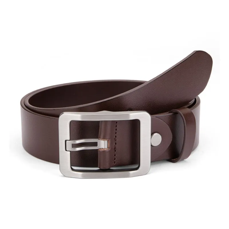 Cows Reign Single Layer Top Grain Cow Leather Belts Men's 3.7cm-6