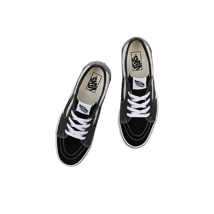 Sk8 Vans Low 'Color Block Drizzle White'-3