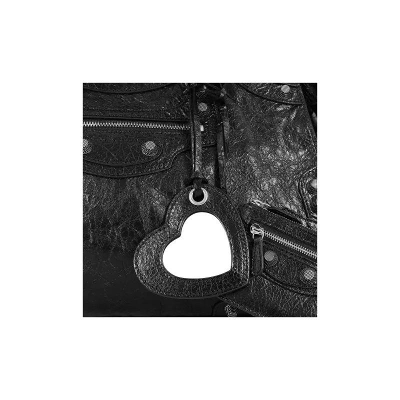 Balenciaga Neo Cagole Handbag Black-6