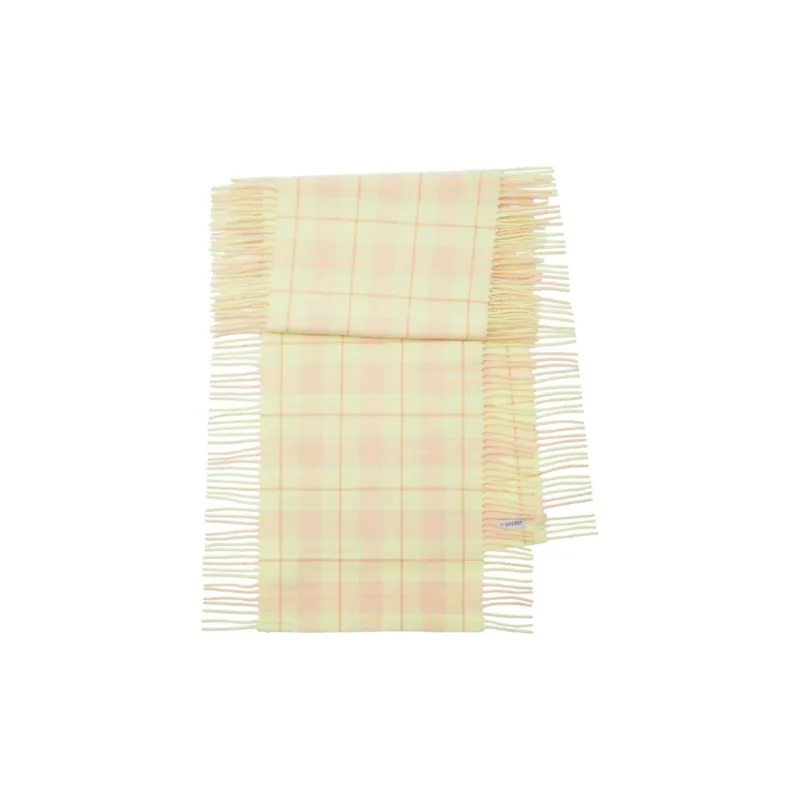 Burberry Check print Cashmere Scarf-0