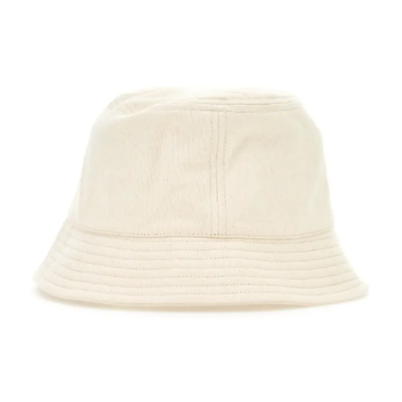 ISABEL MARANT Cotton Bucket Hats Unisex Ecru-1