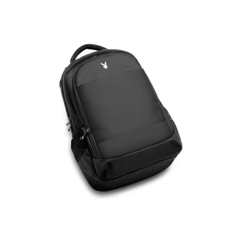Playboy Backpacks Black-4