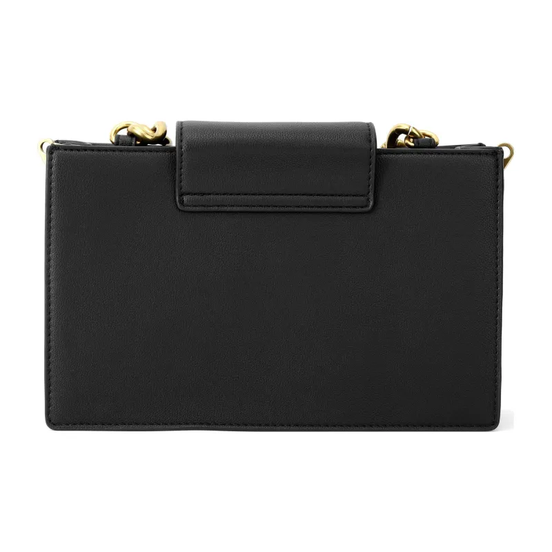 VERSACE JEANS COUTURE Sheepskin Crossbody Bag, Shoulder Bag Women's Black-4