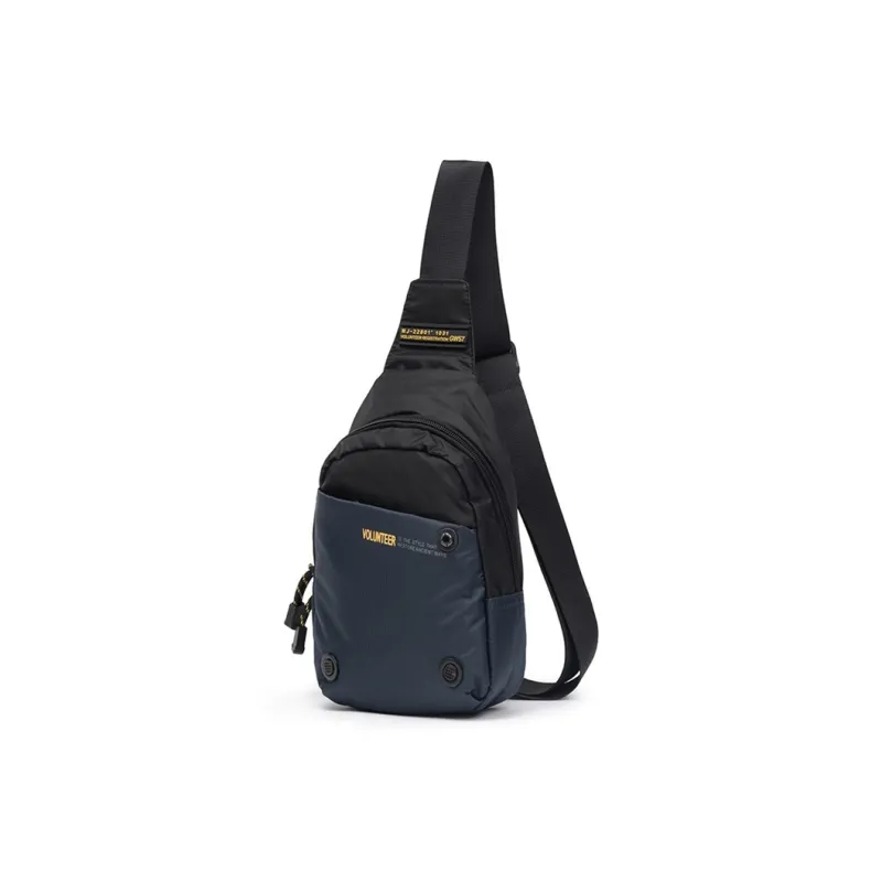 Volunteer Oxford Sling Bag Men's Black/Blue/Gray/Green-6