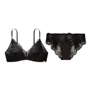 CK/Calvin Klein Black Label Series Underwear Set Women's Space Black