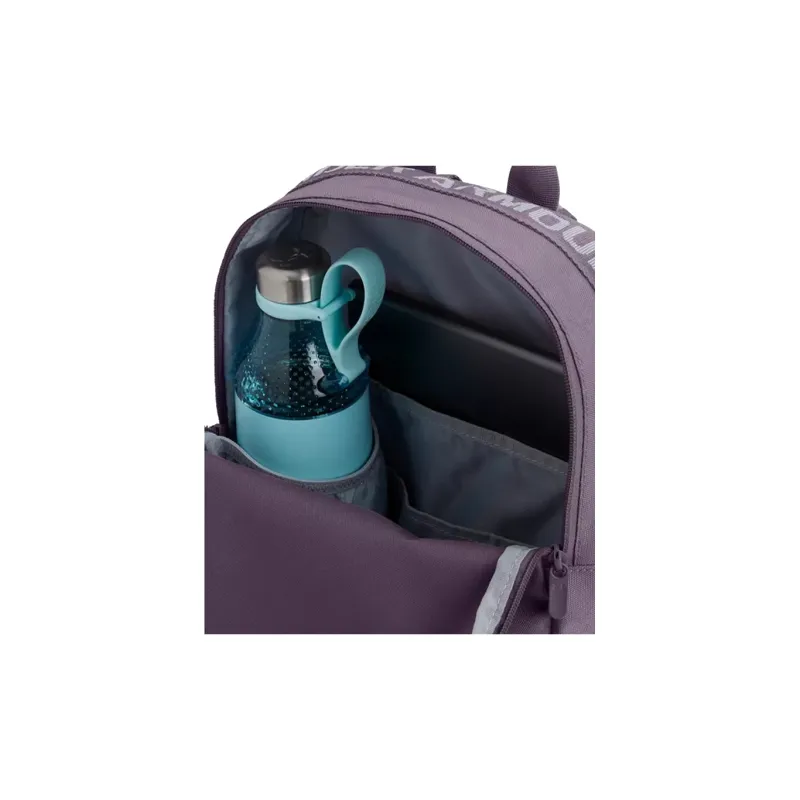 Under Armour Polyester Backpack Small Size Unisex Violet Gray-3