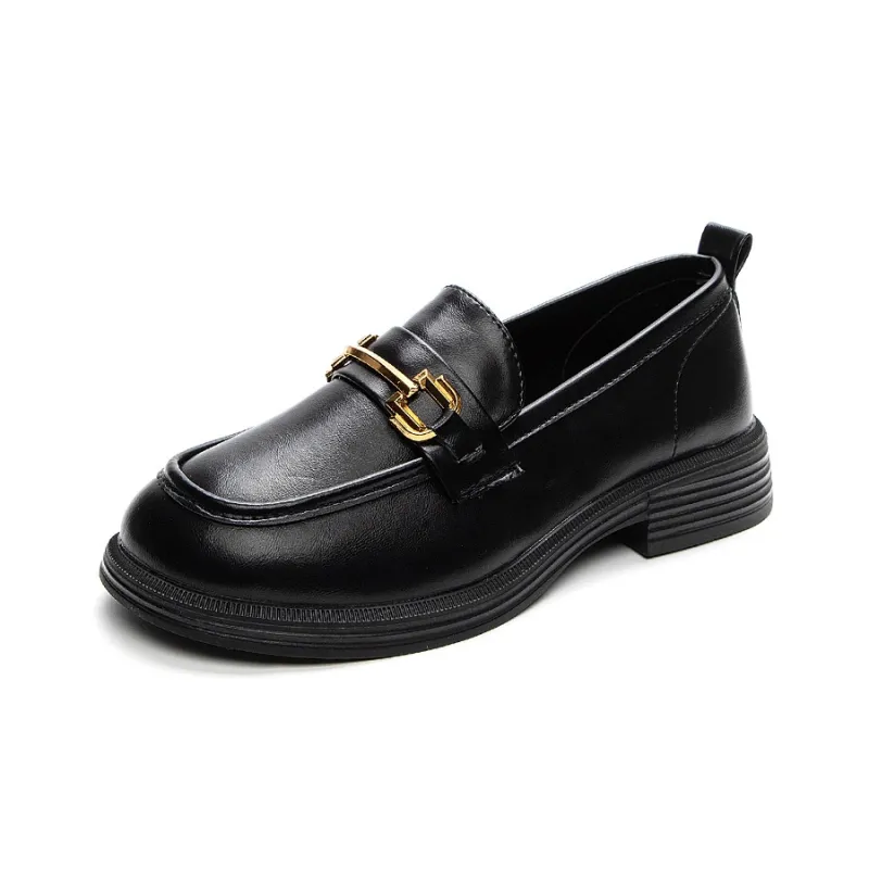 Medd Loafers Women's Low Top Beige/Black-0
