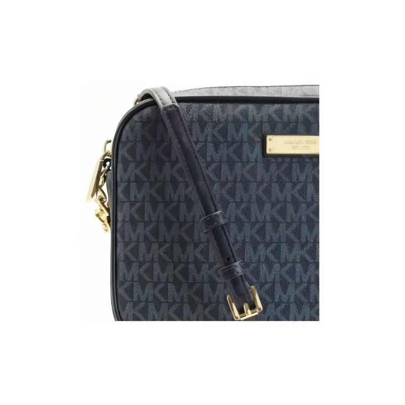 MICHAEL KORS Coated Canvas Shoulder Bag, Crossbody Bag Women's Blue-2
