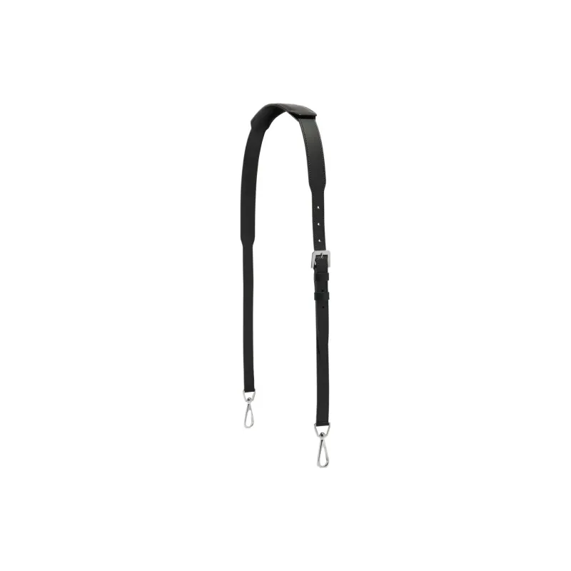 GOYARD Cuir Canvas With Leather Portable Crossbody Bag Shoulder Bag Medium Size Unisex Black-1