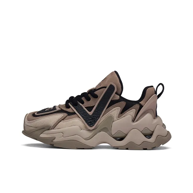 ZSBELLA Cushioning Height Increasing Wear-Resistant Breathable Slip-Resistant Low-Top Chunky Sneakers Men's-3
