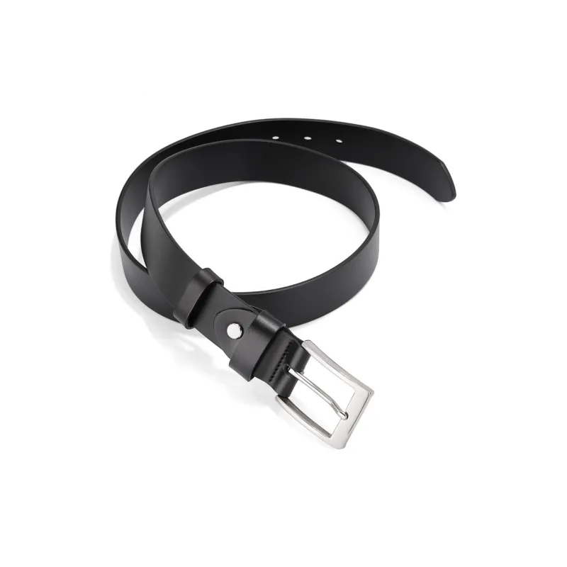 Cows Reign Single Layer Top Grain Cow Leather Belts Unisex 3.4CM-0