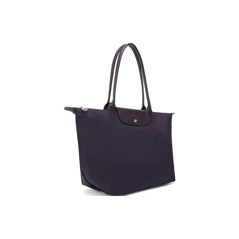LONGCHAMP Fabric Dumpling Bag Handbag Shoulder Bag Women's Purple-1