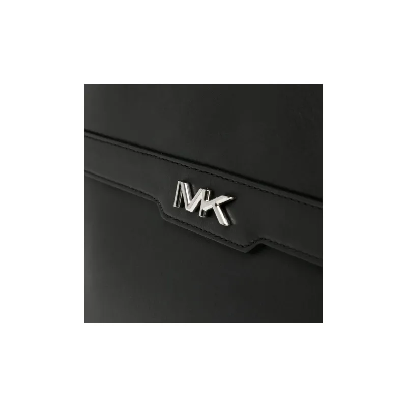 MICHAEL KORS Leather Briefcase Clutch Men's Black-4