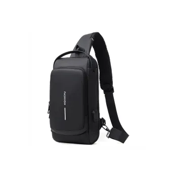 BALANG PU Sling Bag Regular Men's Black/Brown/Gray