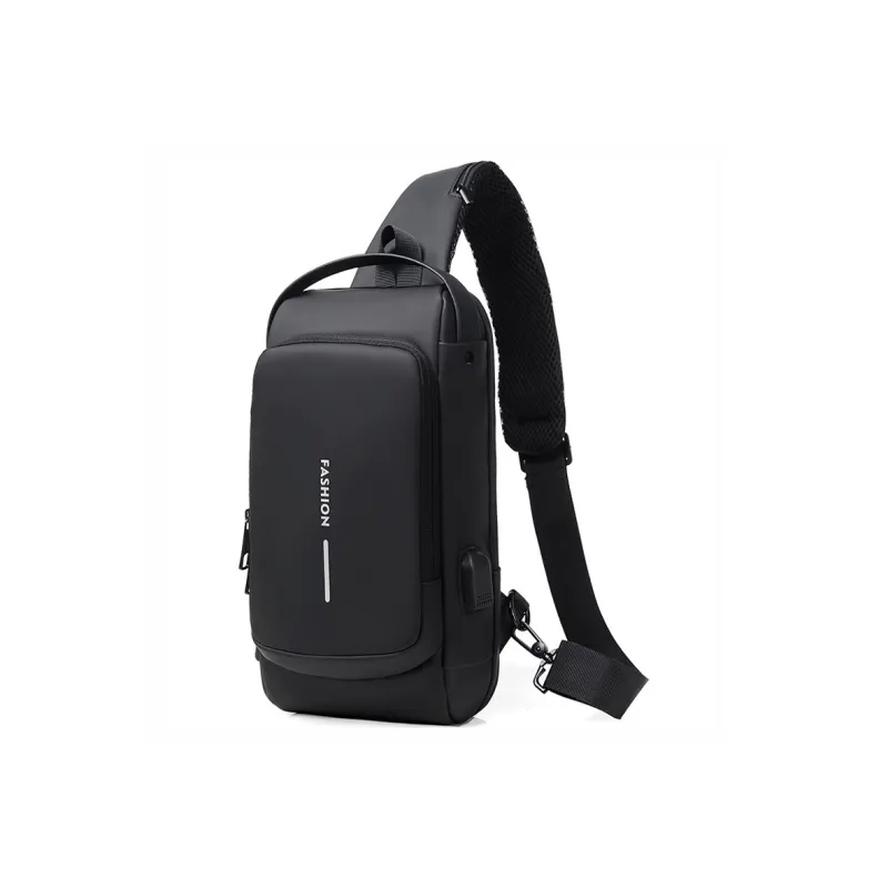 BALANG PU Sling Bag Regular Men's Black/Brown/Gray-0
