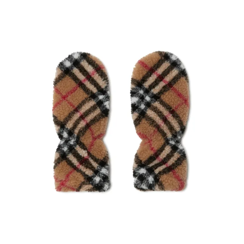 Burberry Wool Gloves Kids' Brown-0