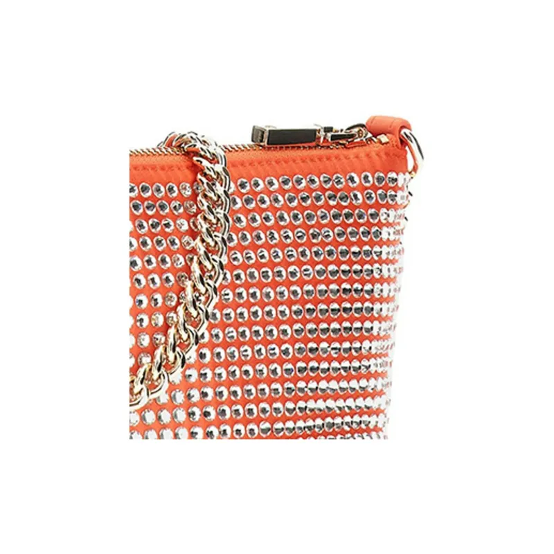 GUESS Polyester Crossbody Bag Shoulder Bag Women's Orange-3