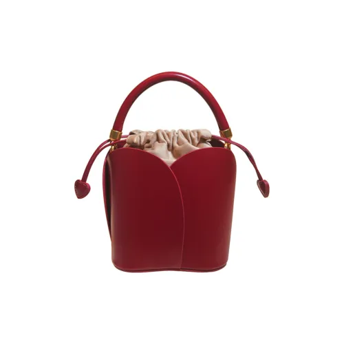 Tanita West Crossbody Bags Red Red - Cow Leather