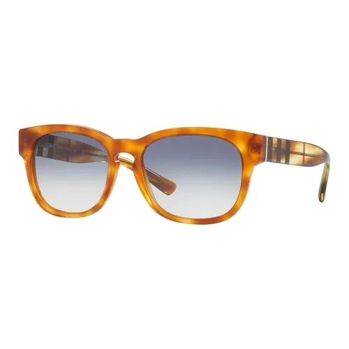 Burberry Plastic Square Sunglasses Unisex Orange