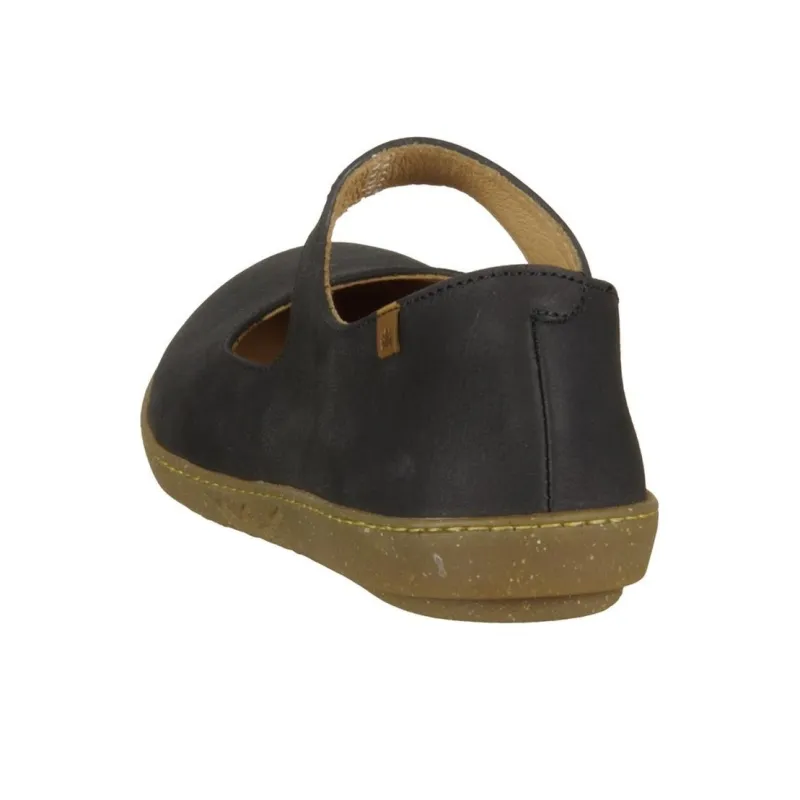 El Naturalista Casual Single Shoes Women's Black-2
