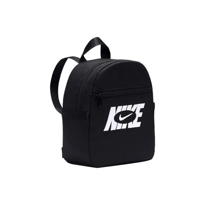 Nike Polyester Backpack Mini Unisex Black & White-1