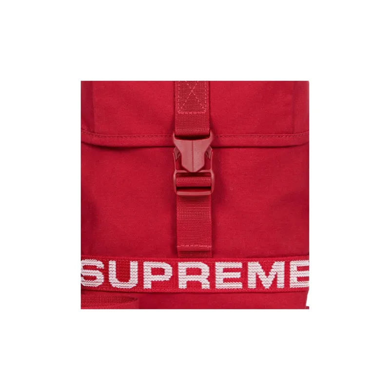 Supreme Nylon Shoulder Bag, Crossbody Bag Regular Unisex Red-4