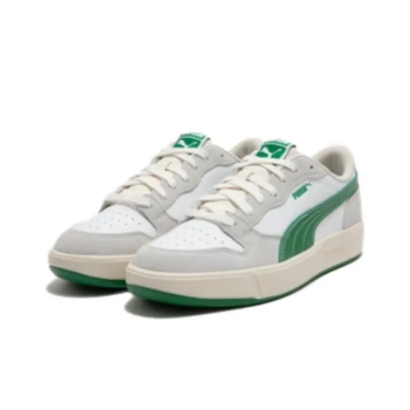 PUMA Sky LX Anti Slip Wear Resistant Low Top Skateboard Shoes Unisex White Green Gray-2