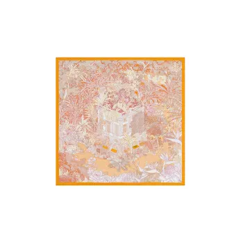 HERMES Faubourg Silk Scarves Women's
