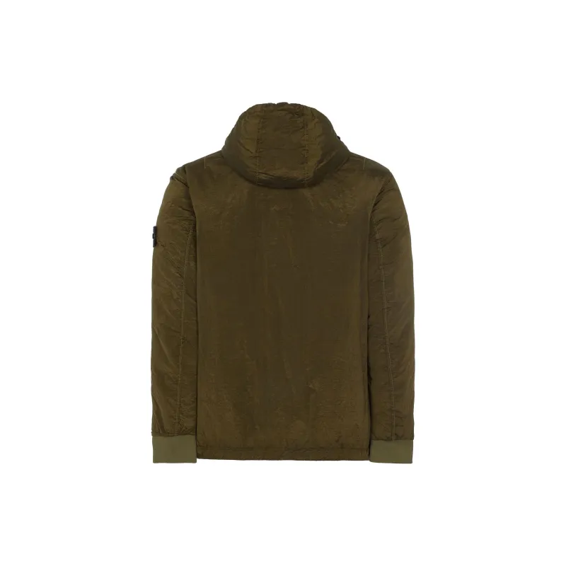 STONE ISLAND Puffer Jacket Men's Olive Green-1