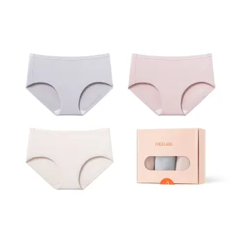 FREELASS Underpants Gift Box Set Women's 3 Pack
