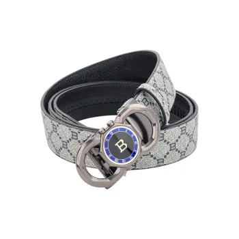 NINE NAIL Leather Belts Men