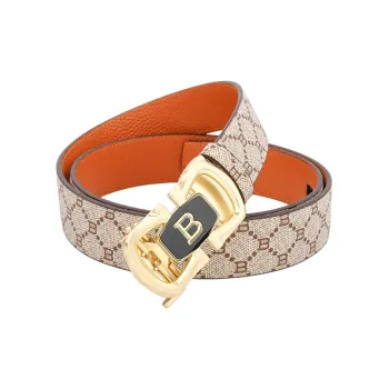NINE NAIL Leather Belts Men