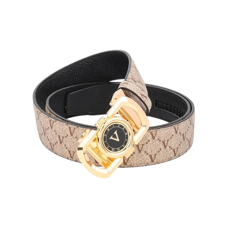 NINE NAIL Leather Belts Men-11