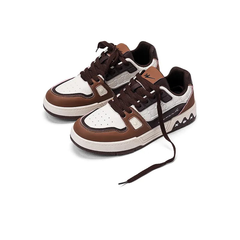 DOUBLE STAR 88 Slip Resistant Cushioning, Abrasion Resistant, Height Increasing Low Top Skateboard Shoes Unisex-11