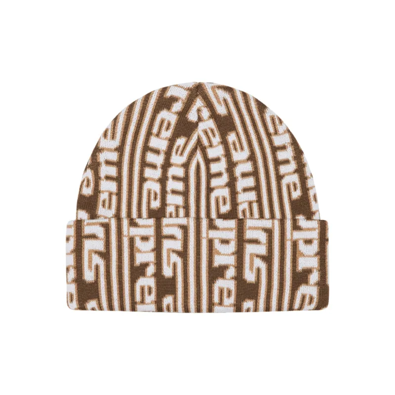 Supreme Vertical Logo Beanie FW23-0