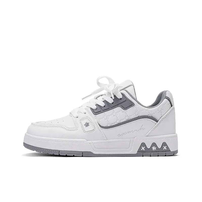 DOUBLE STAR 88 Slip Resistant Cushioning, Abrasion Resistant, Height Increasing Low Top Skateboard Shoes Unisex-5