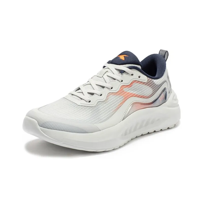 361° Low Top Running Shoes Men's Gray Blue-1