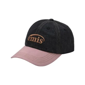 Emis Cotton Baseball Caps Women's Gray/Pink
