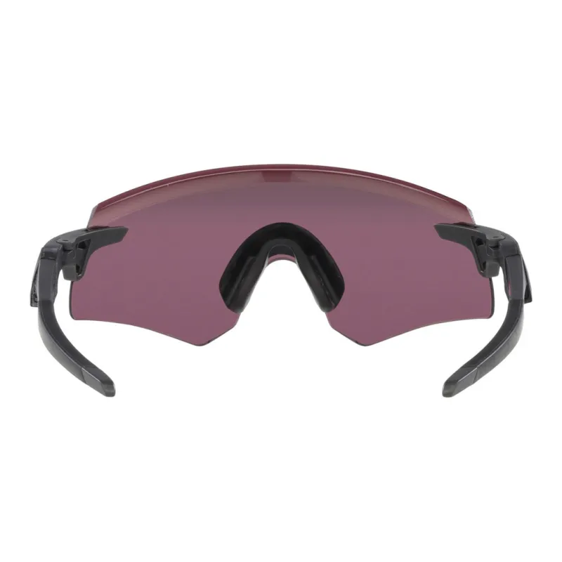 Oakley Carbon Fiber Irregular Shape Sunglasses Men's Black-4